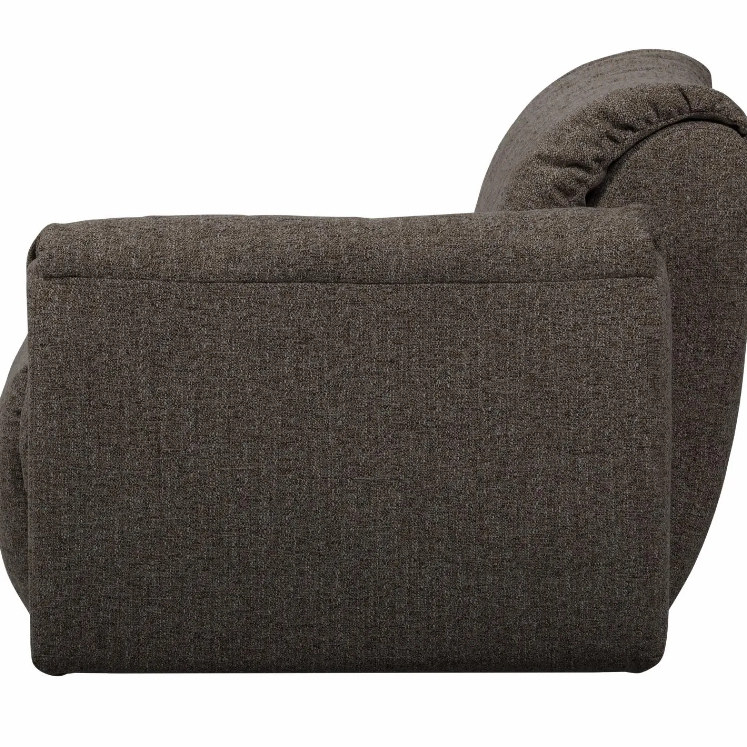 Online WOOOD Baggy 1-zits element met arm rechts warmgrijs melange Warm grijs melange