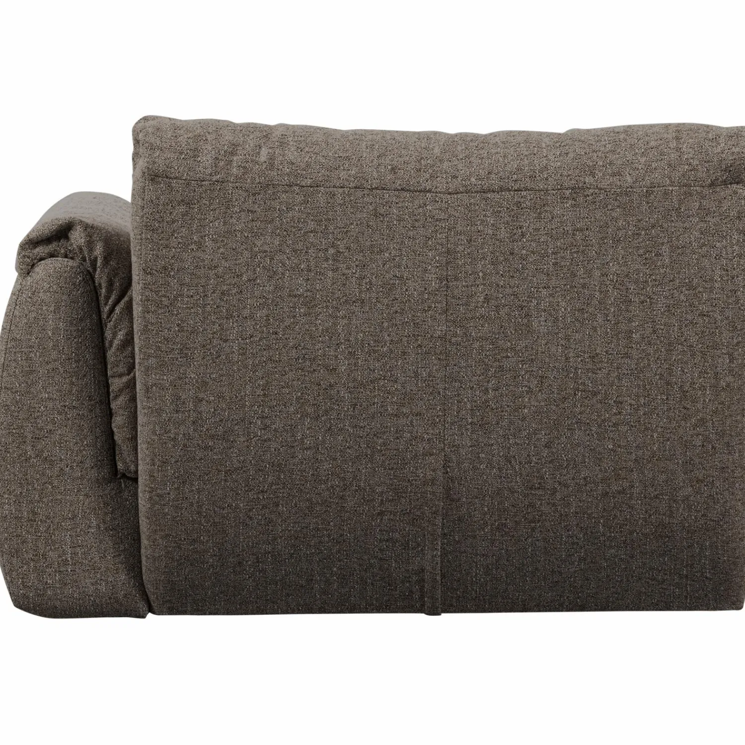 Online WOOOD Baggy 1-zits element met arm rechts warmgrijs melange Warm grijs melange