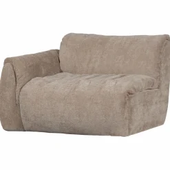 Hot WOOOD Baggy 1-zits element met arm links 3D chenille Zand