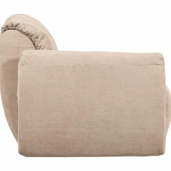 Discount WOOOD Baggy 1-zits element met arm links geweven chenille Zand