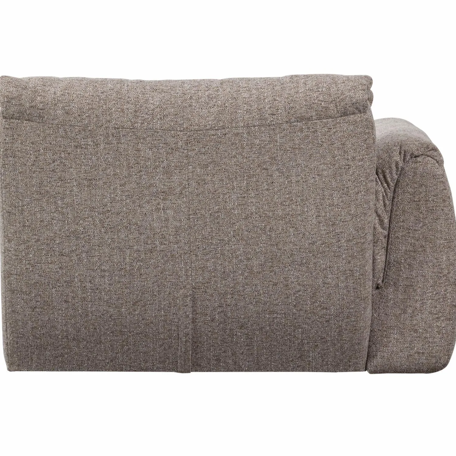 Online WOOOD Baggy 1-zits element met arm links Bruin melange