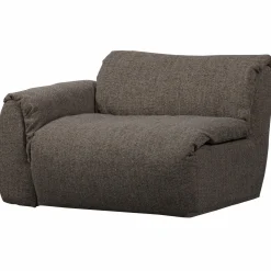 Best WOOOD Baggy 1-zits element met arm links warmgrijs melange Warm grijs melange