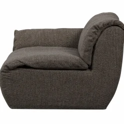 Best WOOOD Baggy 1-zits element met arm links warmgrijs melange Warm grijs melange