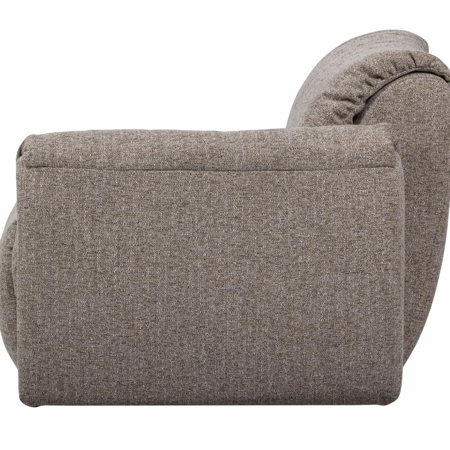 New WOOOD Baggy 1-zits element met arm rechts Bruin melange