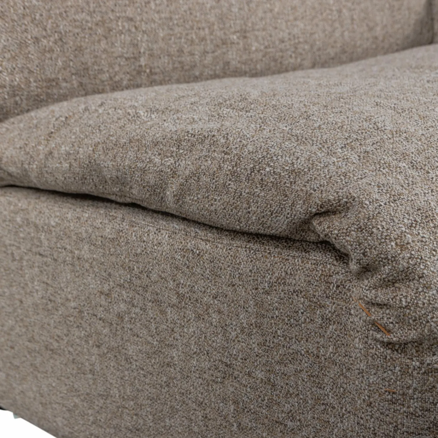 New WOOOD Baggy 1-zits element met arm rechts Bruin melange