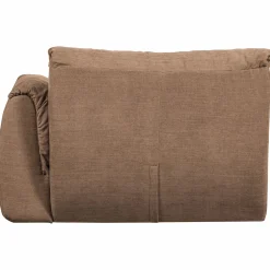 Sale WOOOD Baggy 1-zits element met arm rechts geweven chenille Bruin