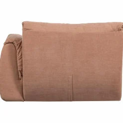 Outlet WOOOD Baggy 1-zits element met arm rechts geweven chenille Oudroze