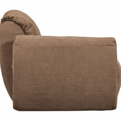 Sale WOOOD Baggy 1-zits element met arm links geweven chenille Bruin