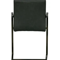 Online WOOOD Bas eetkamerstoel pu Antraciet