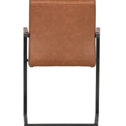 Online WOOOD Bas eetkamerstoel pu Cognac