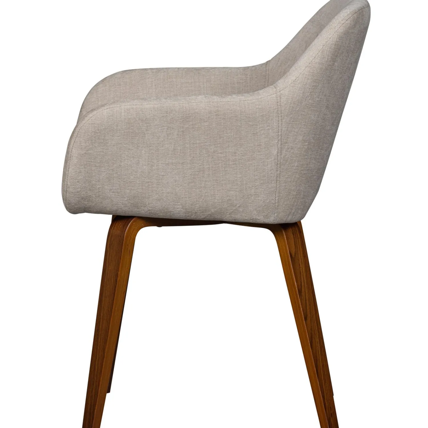 WOOOD Base eetkamerstoel velvet melange zand