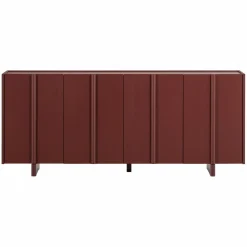 Clearance WOOOD Basu dressoir grenen rood Bordeaux