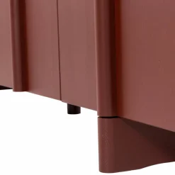 Clearance WOOOD Basu dressoir grenen rood Bordeaux