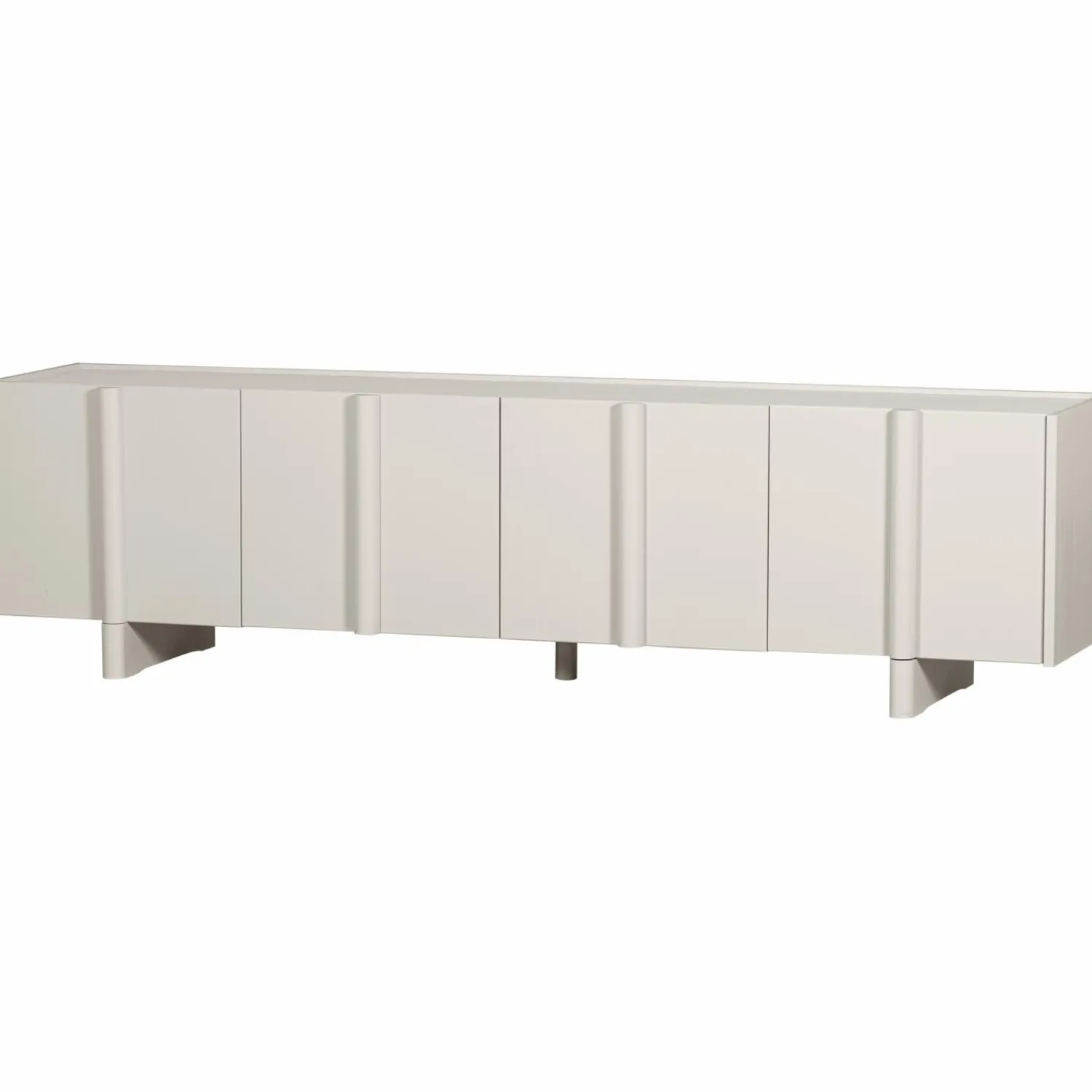 Sale WOOOD Basu tv meubel 200 cm grenen Dust