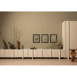 Sale WOOOD Basu tv meubel 200 cm grenen Dust