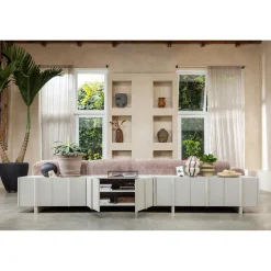 WOOOD Basu tv meubel 152 cm grenen Dust