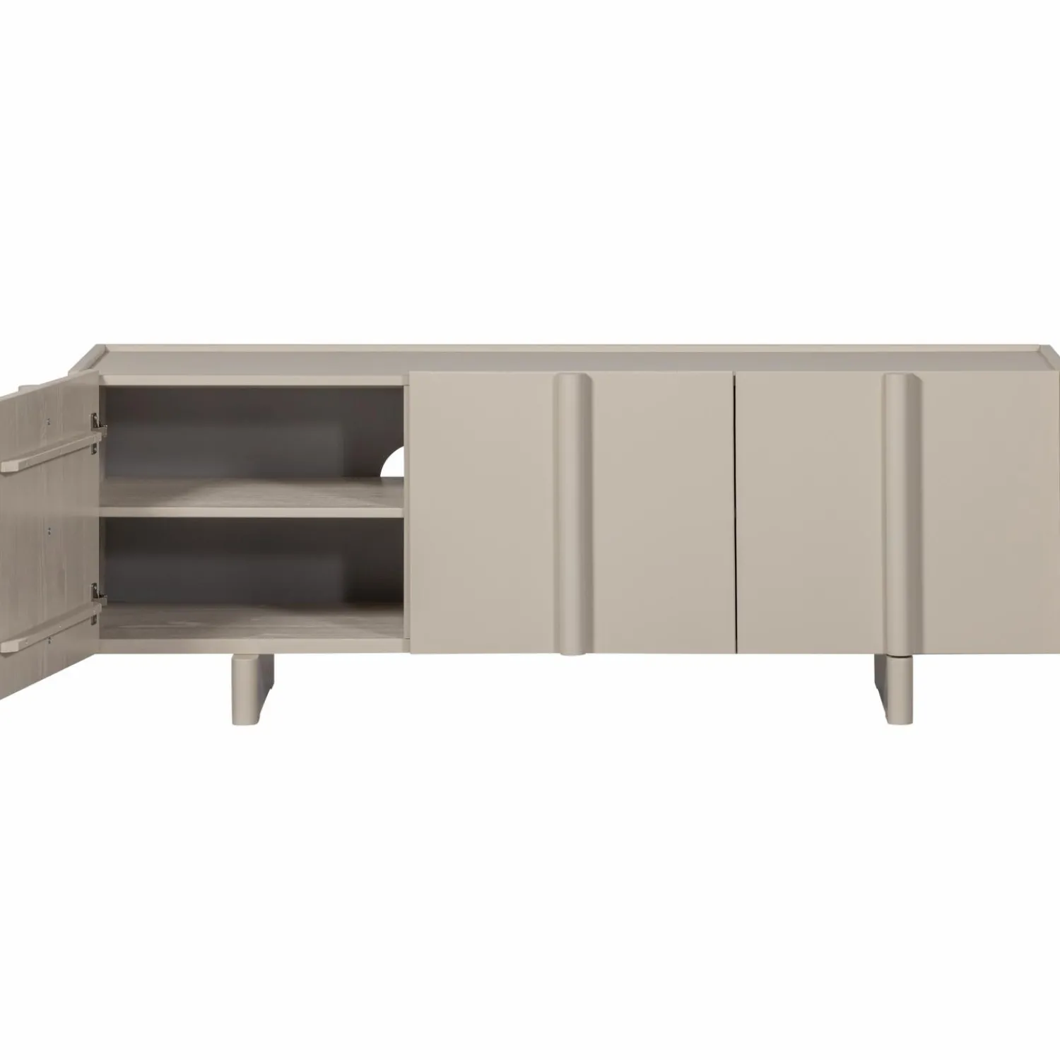 WOOOD Basu tv meubel 152 cm grenen Dust