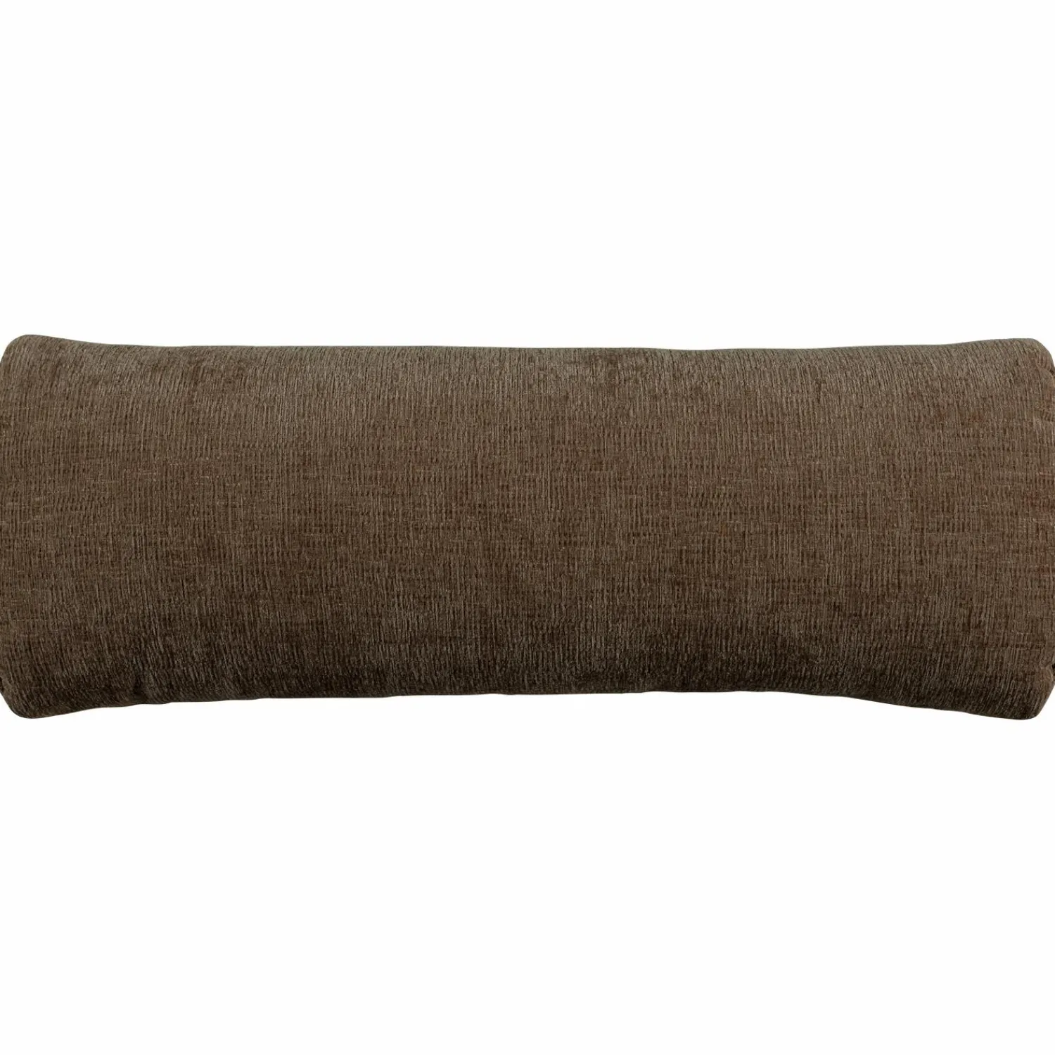 WOOOD Batavier half ronde bank 4-zits velvet melange bruin Bruin melange