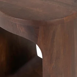 Sale WOOOD Bayo bijzettafel mango hout walnoot