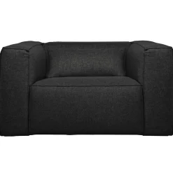 New WOOOD Bean fauteuil gemeleerd incl. kussens Donkergrijs