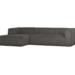 Sale WOOOD Bean hoekbank links ribstof Terrazzo