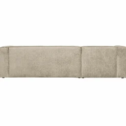 New WOOOD Bean hoekbank links structure velvet Buttermilk