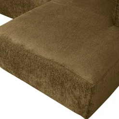 Sale WOOOD Bean hoekbank rechts structure velvet Spices