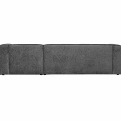 Best WOOOD Bean hoekbank rechts structure velvet Cloud sky