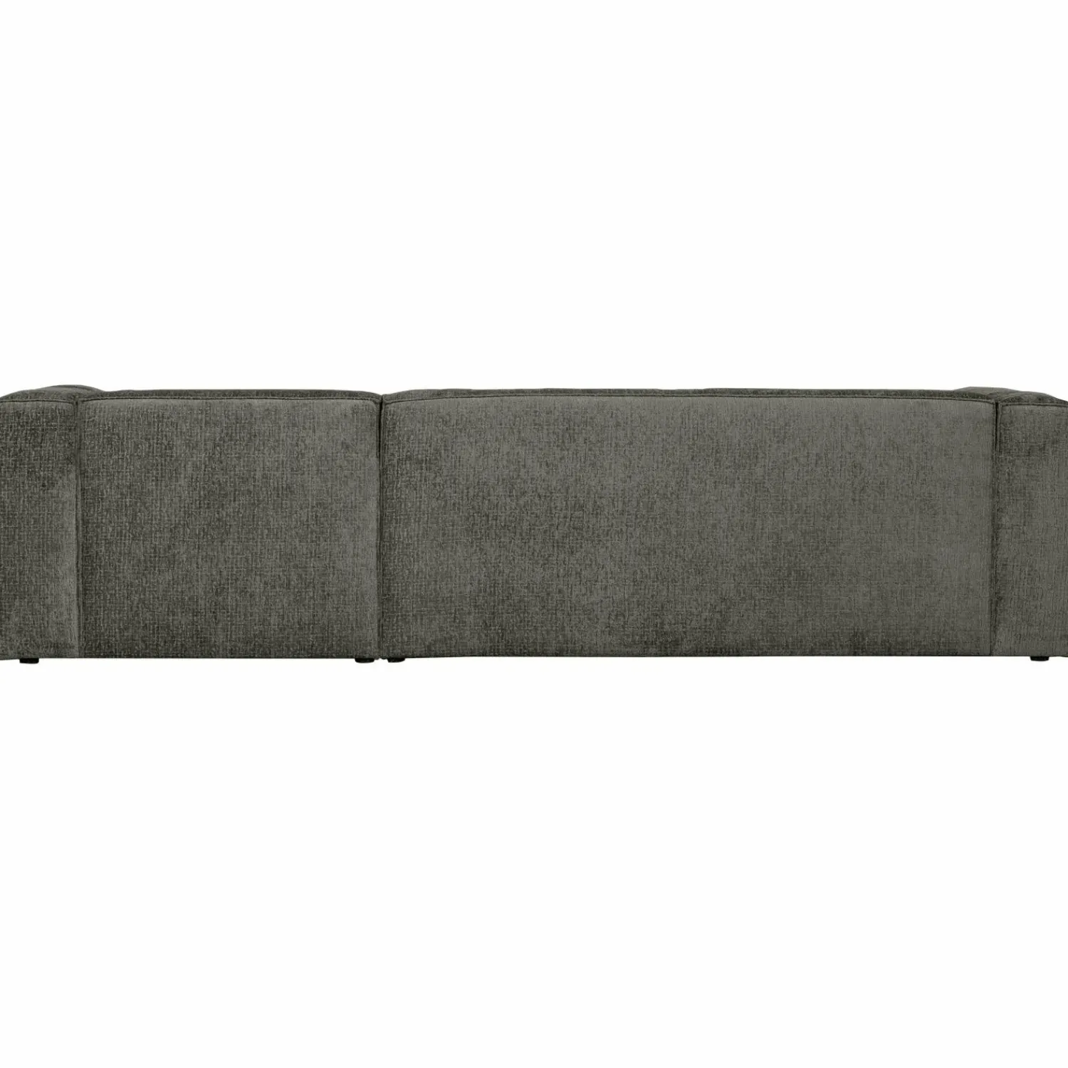 Hot WOOOD Bean hoekbank rechts structure velvet Waterplant