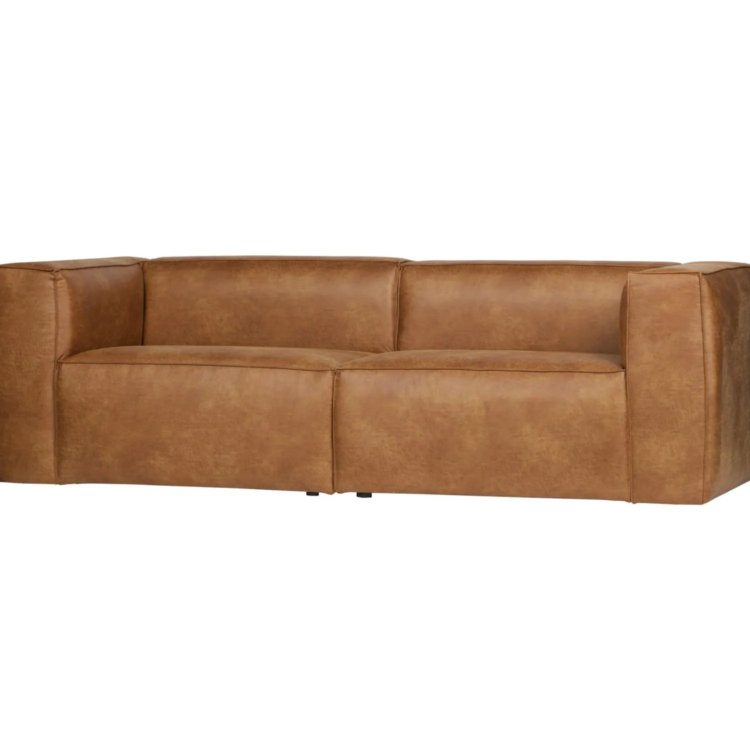 Best WOOOD Bean 3,5-zits bank ecoleer Cognac