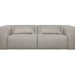 Outlet WOOOD Bean 3,5-zits bank incl. kussens melange Lichtgrijs