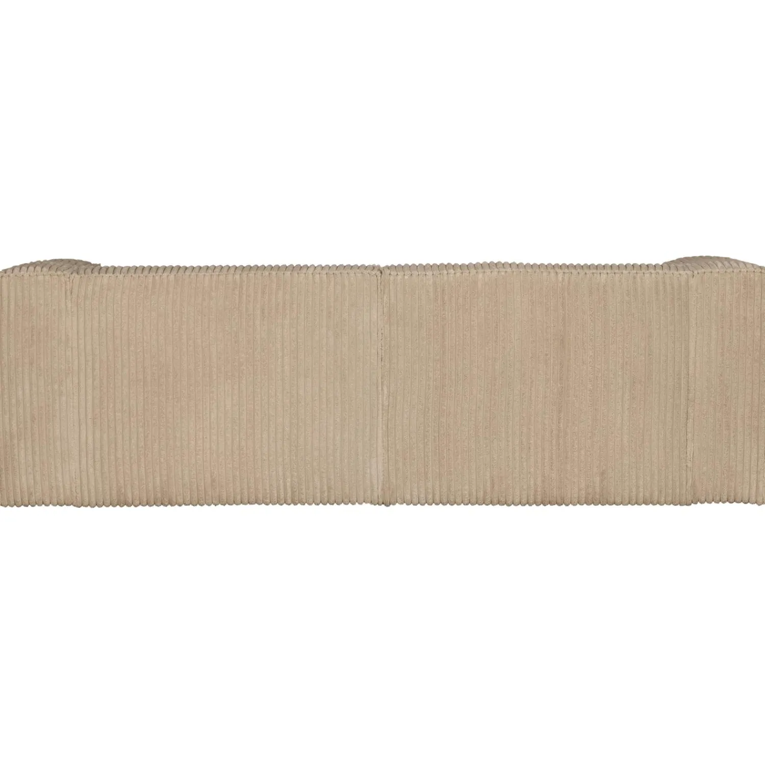 Discount WOOOD Bean 3,5-zits bank ribstof Travertin