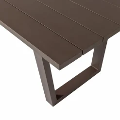 Clearance WOOOD Bear tuintafel aluminium Bruin