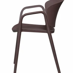 Discount WOOOD Bent tuinstoel kunststof Paars/bruin