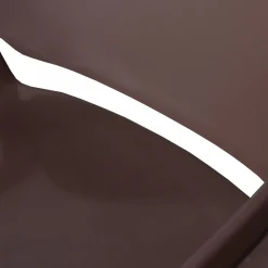 Discount WOOOD Bent tuinstoel kunststof Paars/bruin