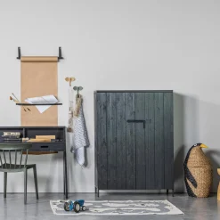 Online WOOOD Bink kruk hout naturel 40xø28 cm