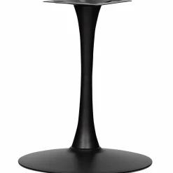 Online WOOOD Bistro trompetvoet metaal matzwart 72xø60 cm