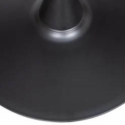 Online WOOOD Bistro trompetvoet metaal matzwart 72xø60 cm