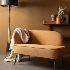 Hot WOOOD Blackout Too staande lamp metaal zwart/messing