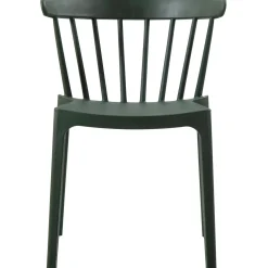 Sale WOOOD Bliss tuinstoel met spijlen kunststof groen Army