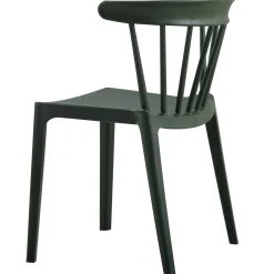 Sale WOOOD Bliss tuinstoel met spijlen kunststof groen Army
