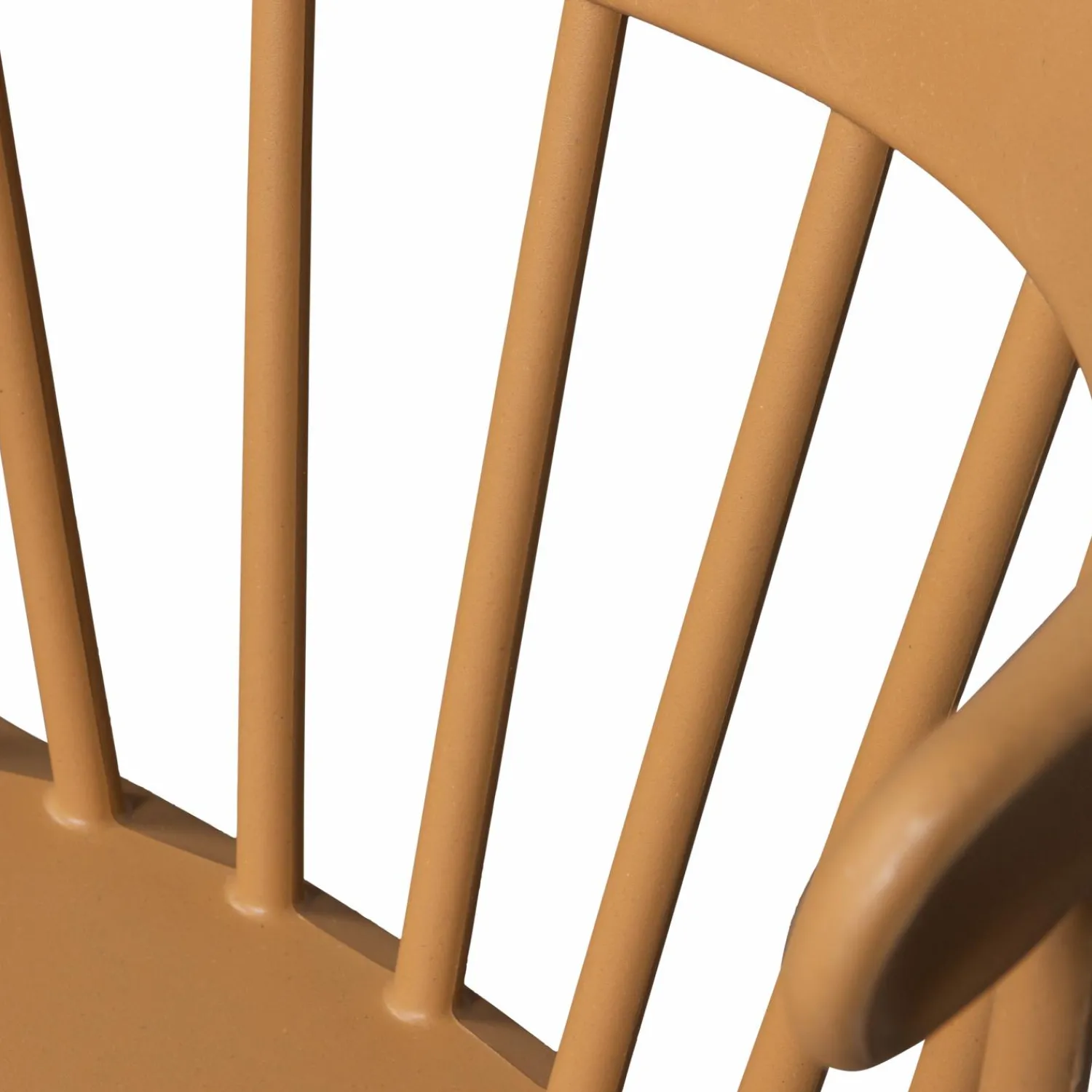 Clearance WOOOD Bliss tuinstoel met spijlen Karamel melange