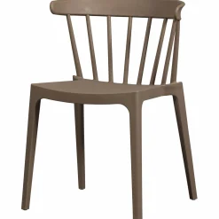 WOOOD Bliss tuinstoel met spijlen Bruin melange