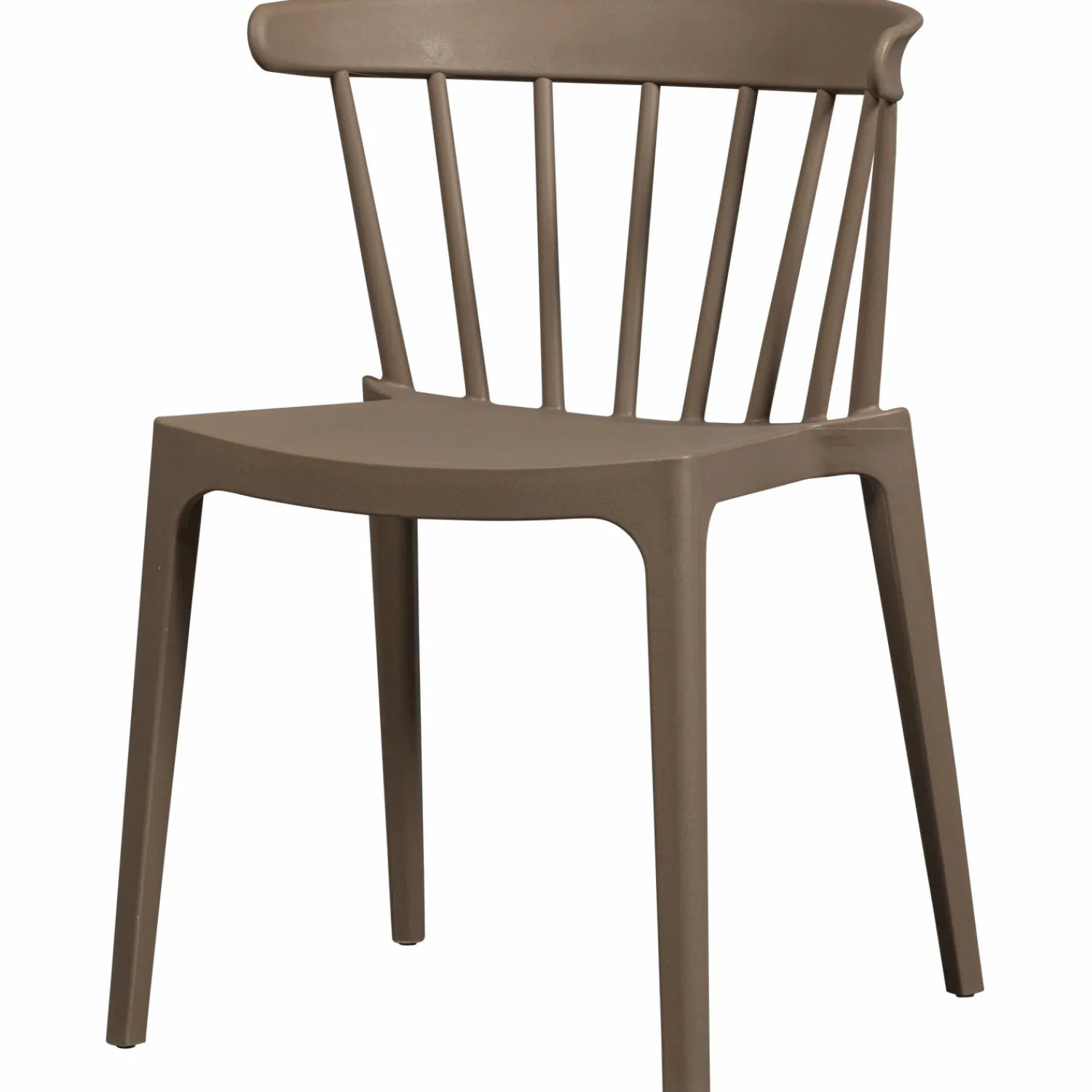 WOOOD Bliss tuinstoel met spijlen Bruin melange