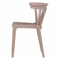 Online WOOOD Bliss tuinstoel met spijlen kunststof Zalmroze