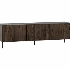 Hot WOOOD Bono Gravure tv meubel essen Bruin