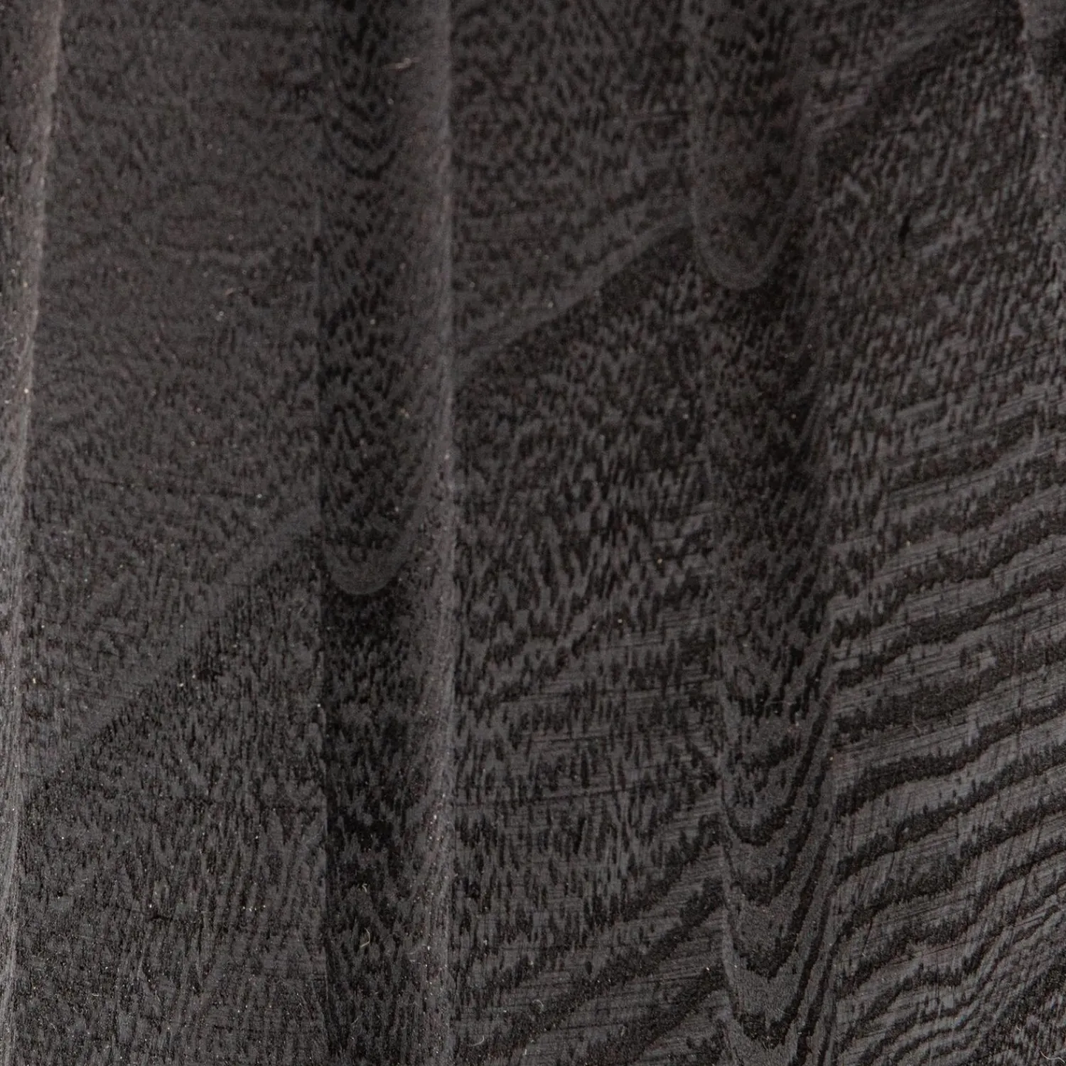 Discount WOOOD Borre kruk hout zwart 40xø28 cm