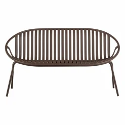 New WOOOD Bruce tuin 2-zits bankje pp/metaal Paars/bruin