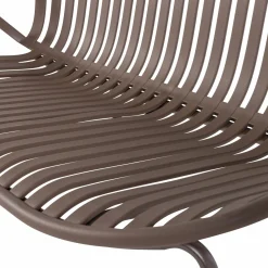 New WOOOD Bruce tuin 2-zits bankje pp/metaal Paars/bruin