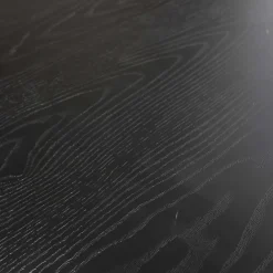 New WOOOD Bruno eettafel rond mdf zwart ø120 cm